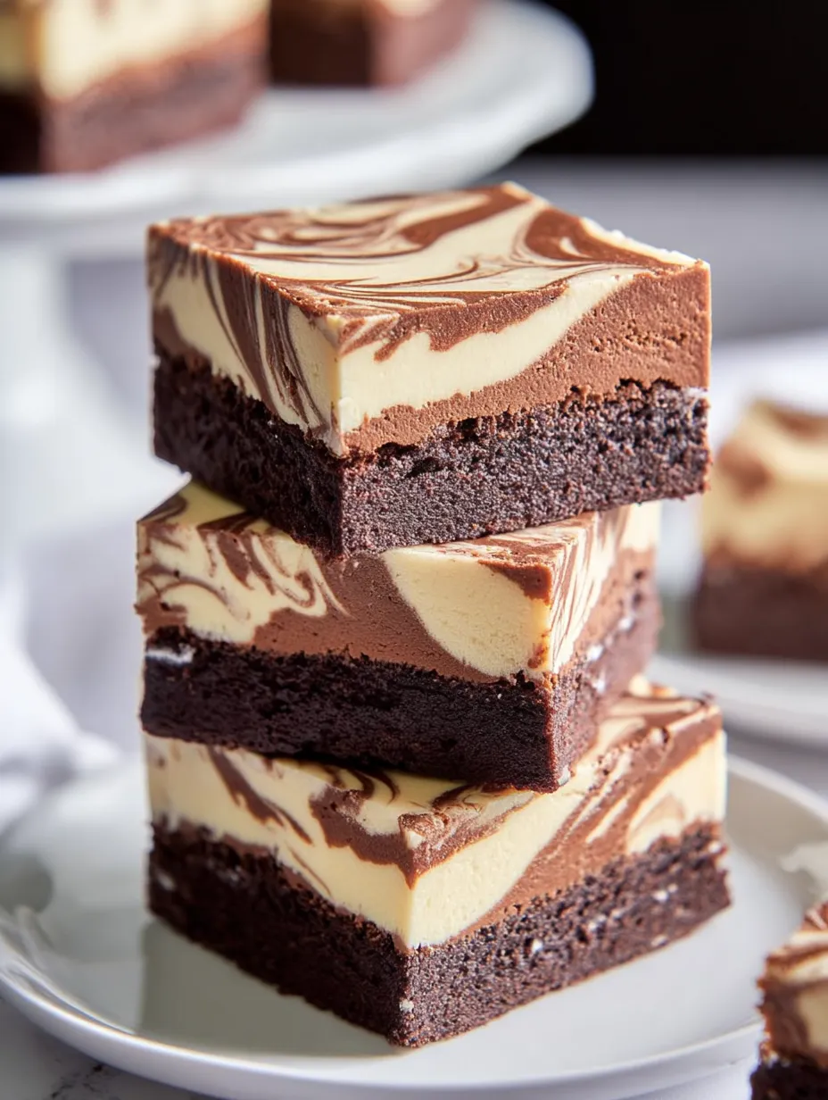 Three pieces of chocolate cake with white frosting.