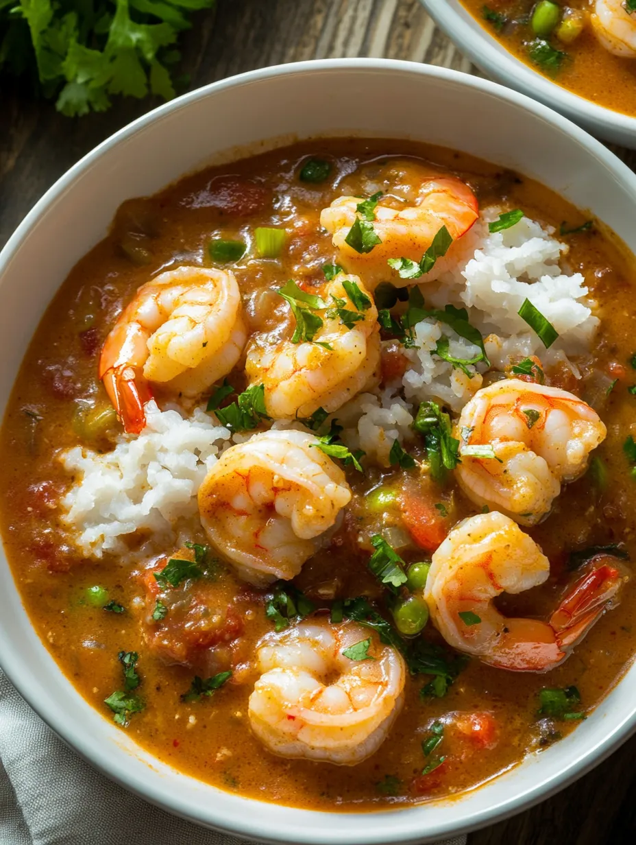 A bowl of shrimp and rice.