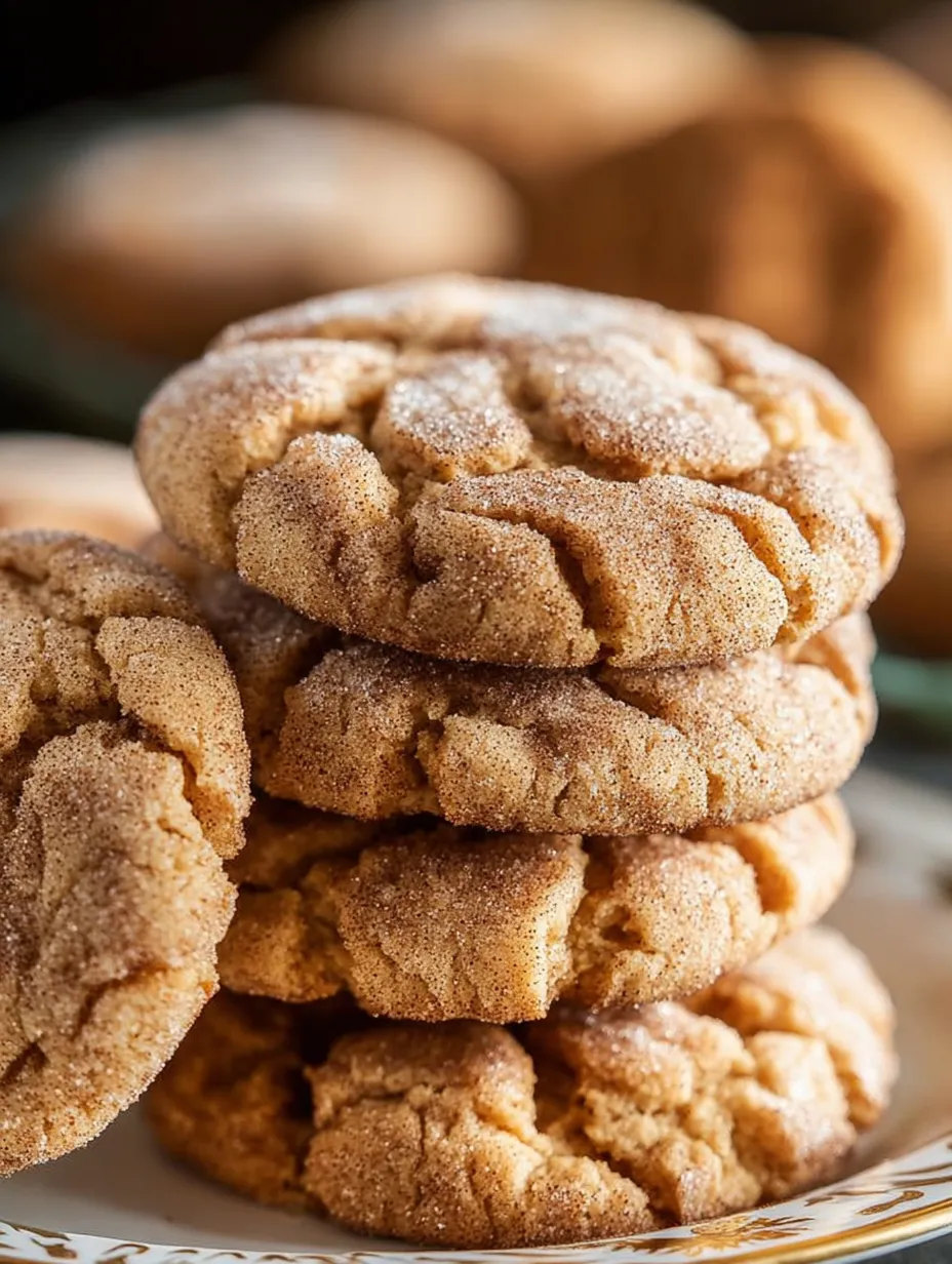 A stack of sugar cookies.