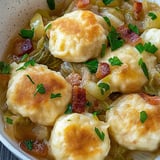 German Cabbage and Dumplings