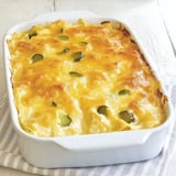 Tangy Pickle Cheese Pasta Bake