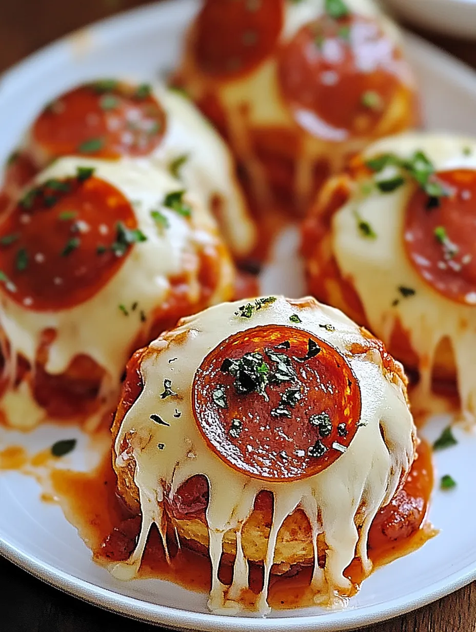 easy Cheesy pepperoni Pizza Bombs recipe