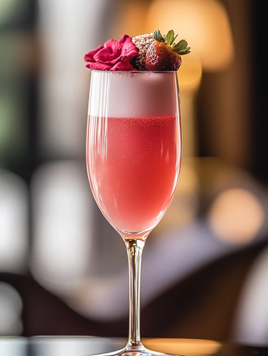 Pink Velvet Prosecco Fizz recipe