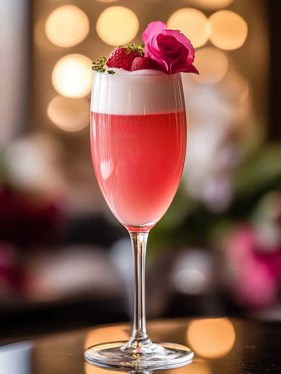 easy Pink Velvet Prosecco Fizz recipe