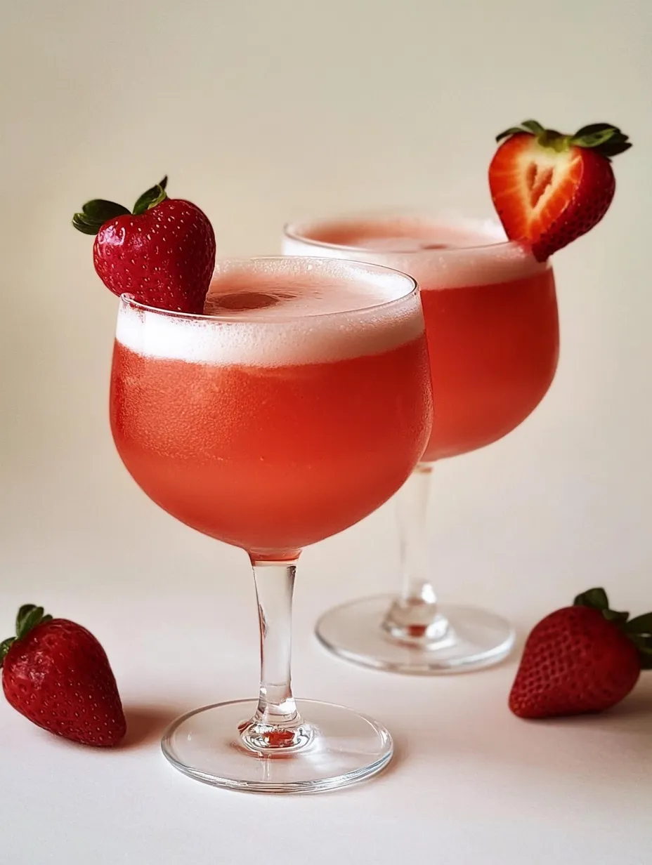 Easy Strawberry Citrus Non Alcoholic Valentine’s Day Drink RECIPE