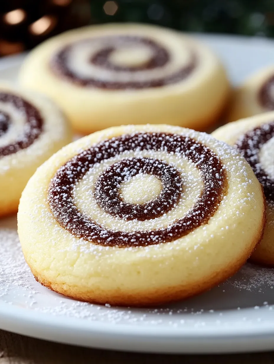 Easy Christmas Butter Swirl Cookies Recipe