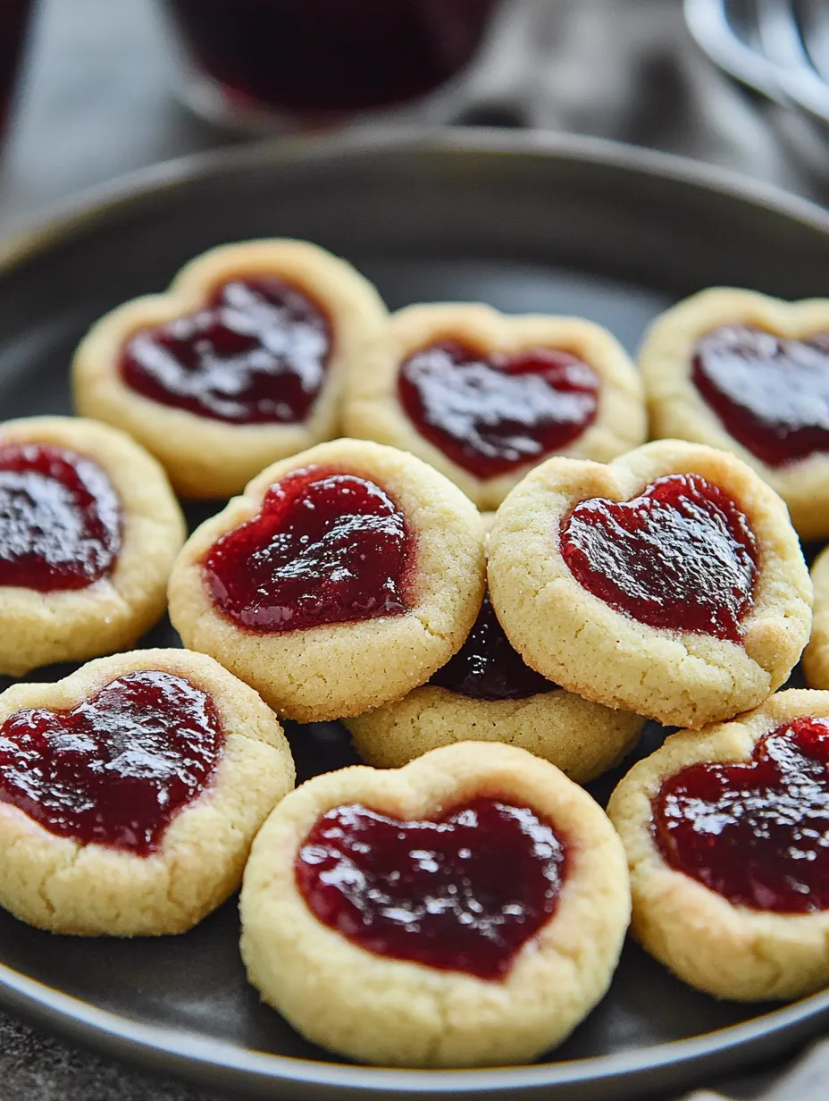 Heart Jam Cookies Recipe