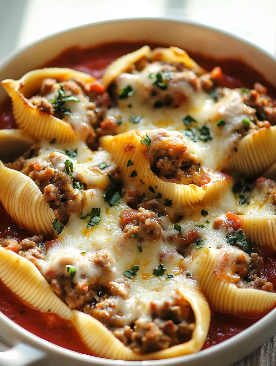 Sausage Stuffed Shells Recipe