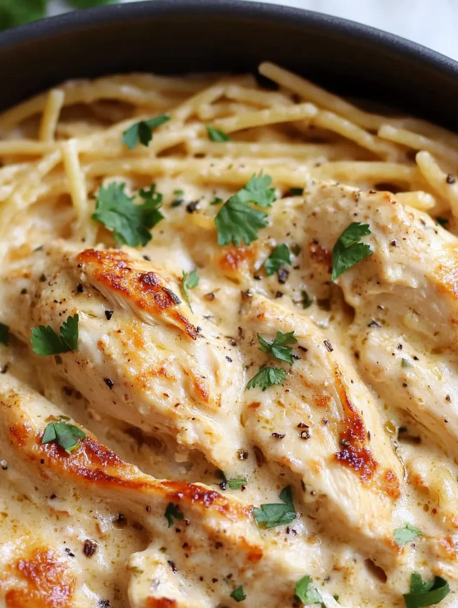 Chicken Garlic Parmesan Pasta Recipe