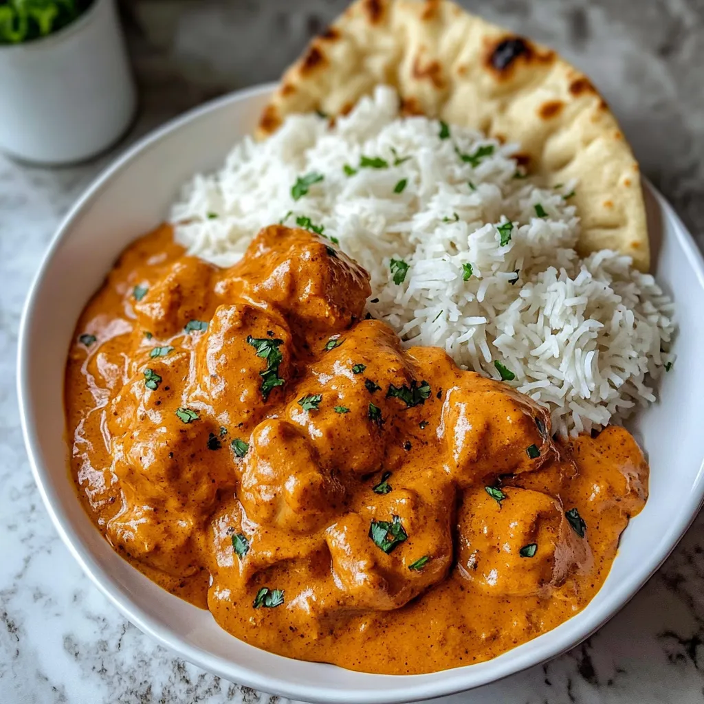 Quick & Easy Homemade Butter Chicken