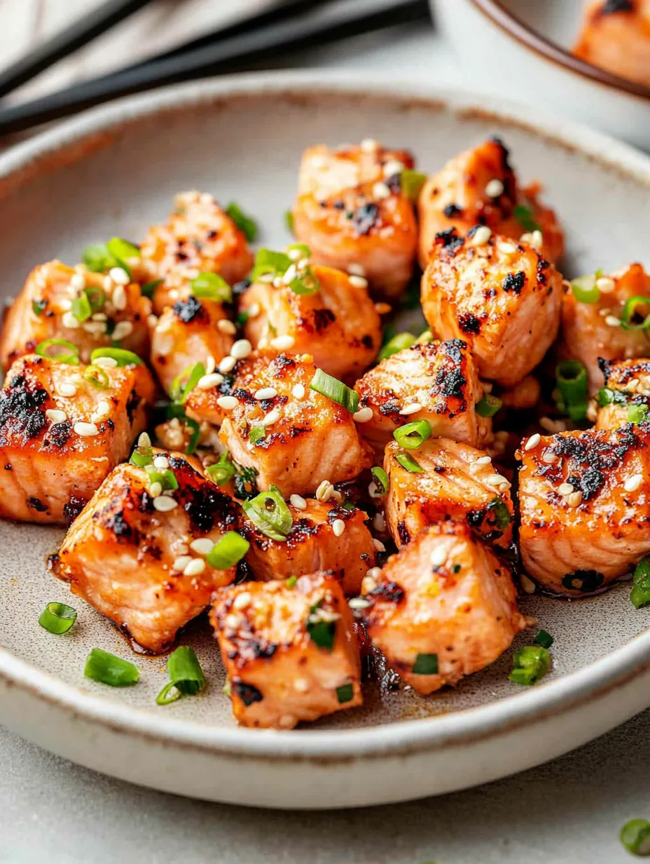 Crispy Spicy Salmon Bites Recipe