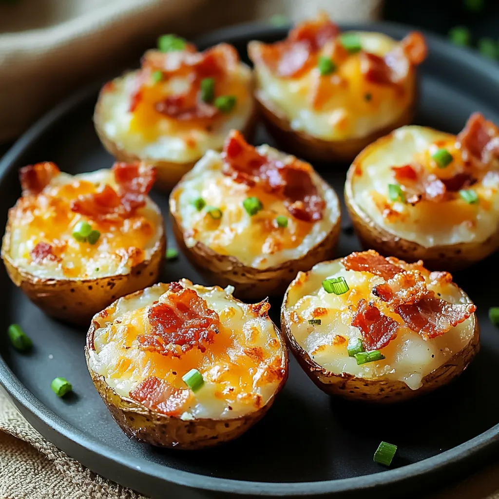 Cheesy Bacon Potato Bites