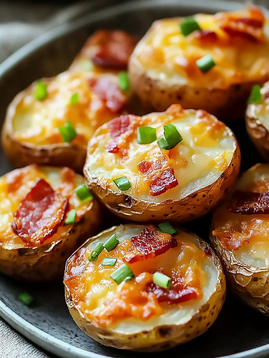 Cheesy Bacon Potato Bites Recipe