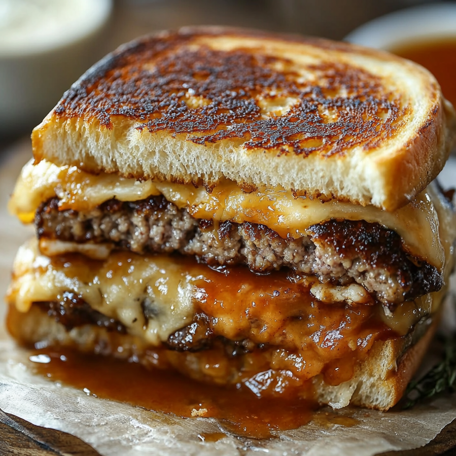 Ultimate Patty Melt with Secret Sauce