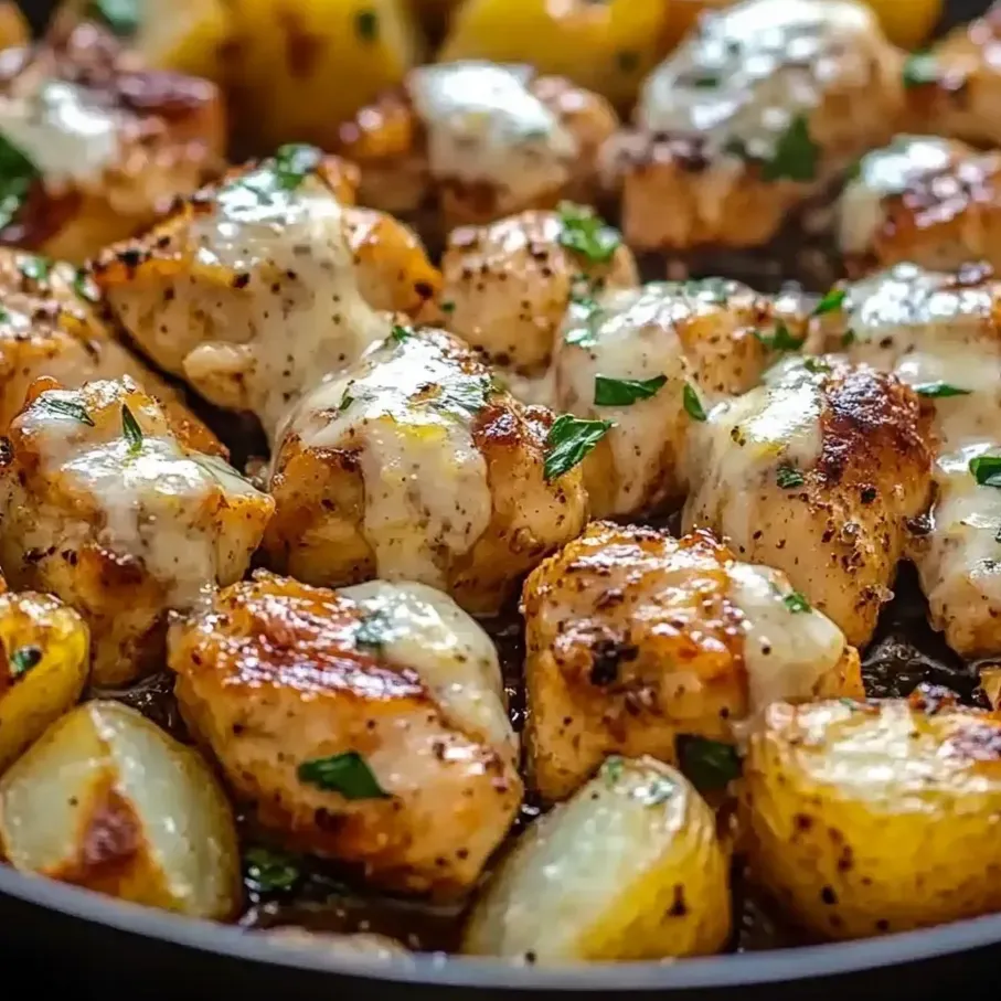 Garlic Parmesan Chicken and Potatoes