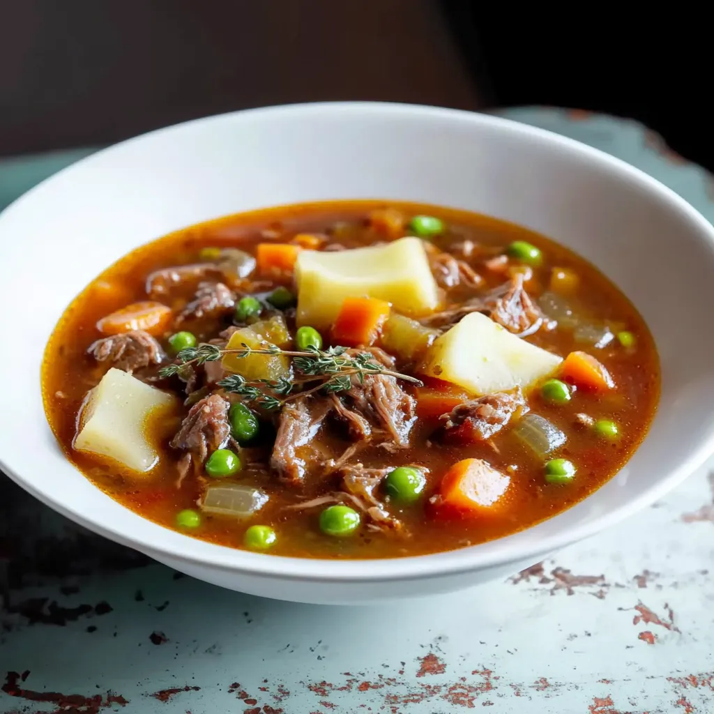 Classic Vegetable Beef Soup