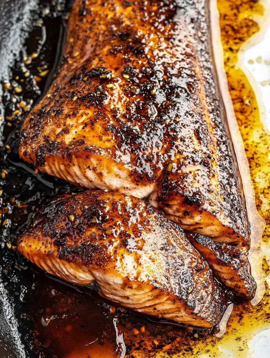 Cajun Honey Butter Salmon recipe