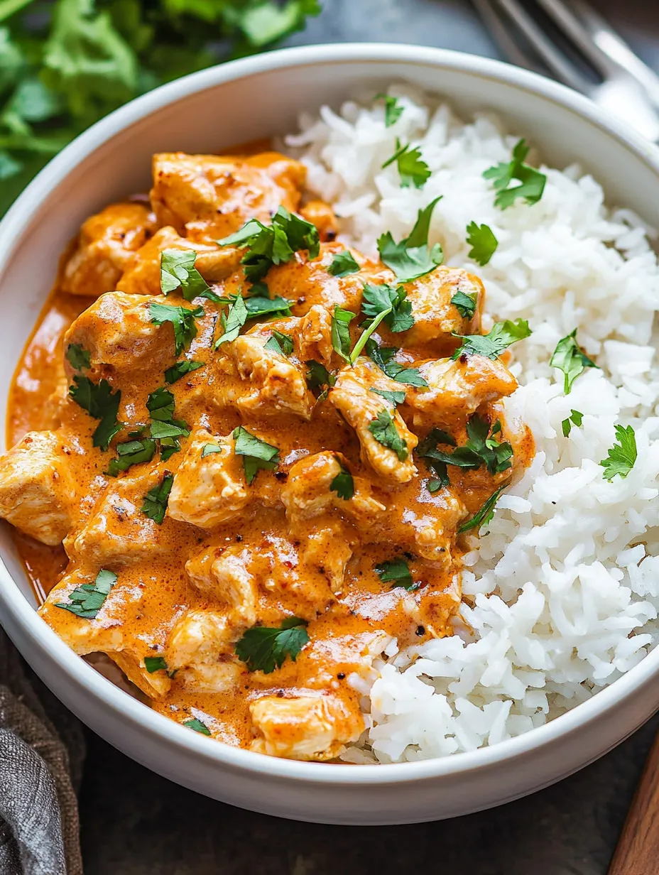 Coconut Chicken Rice Bowl Easy