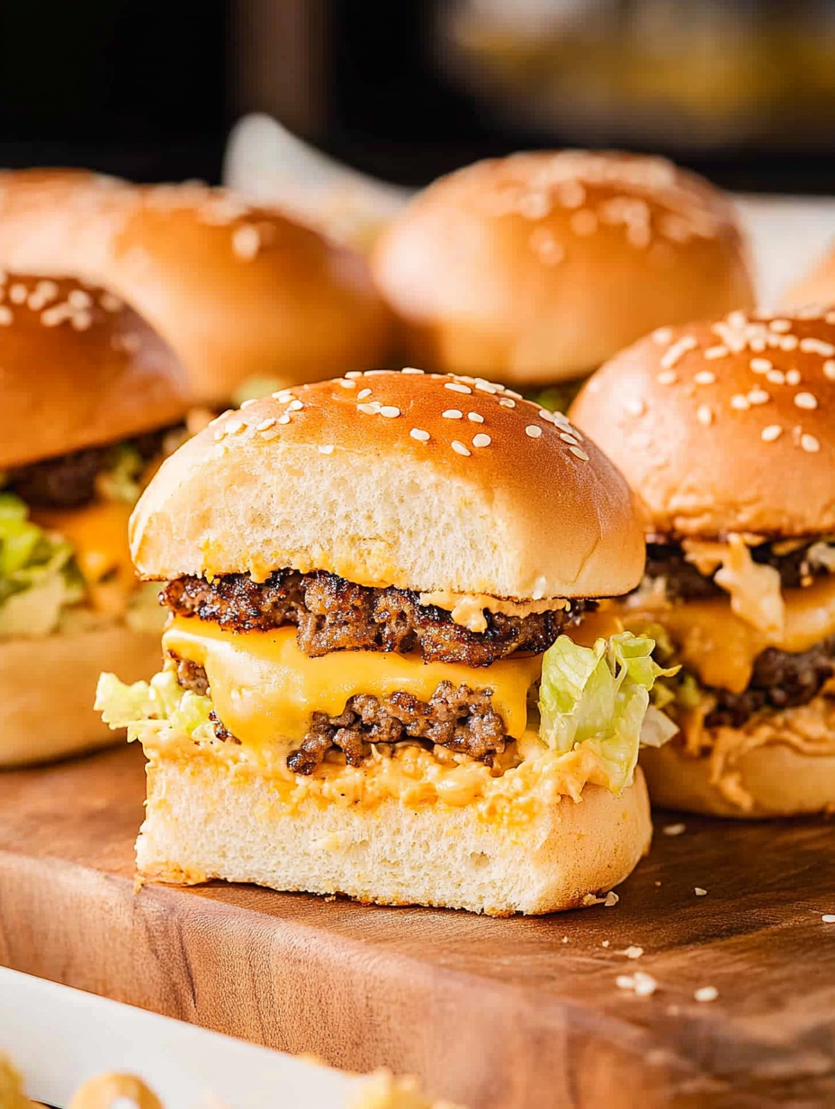 Big Mac Sliders Recipe