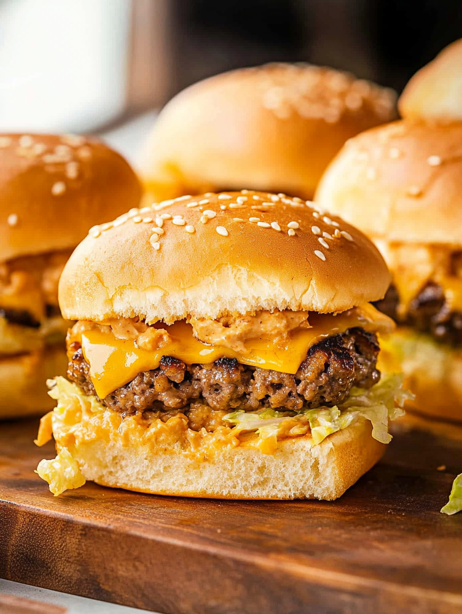 Easy Big Mac Sliders