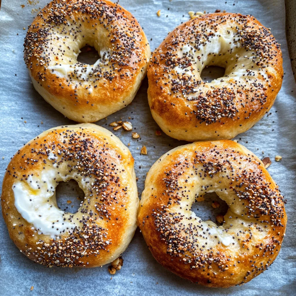 Greek Yogurt Bagels