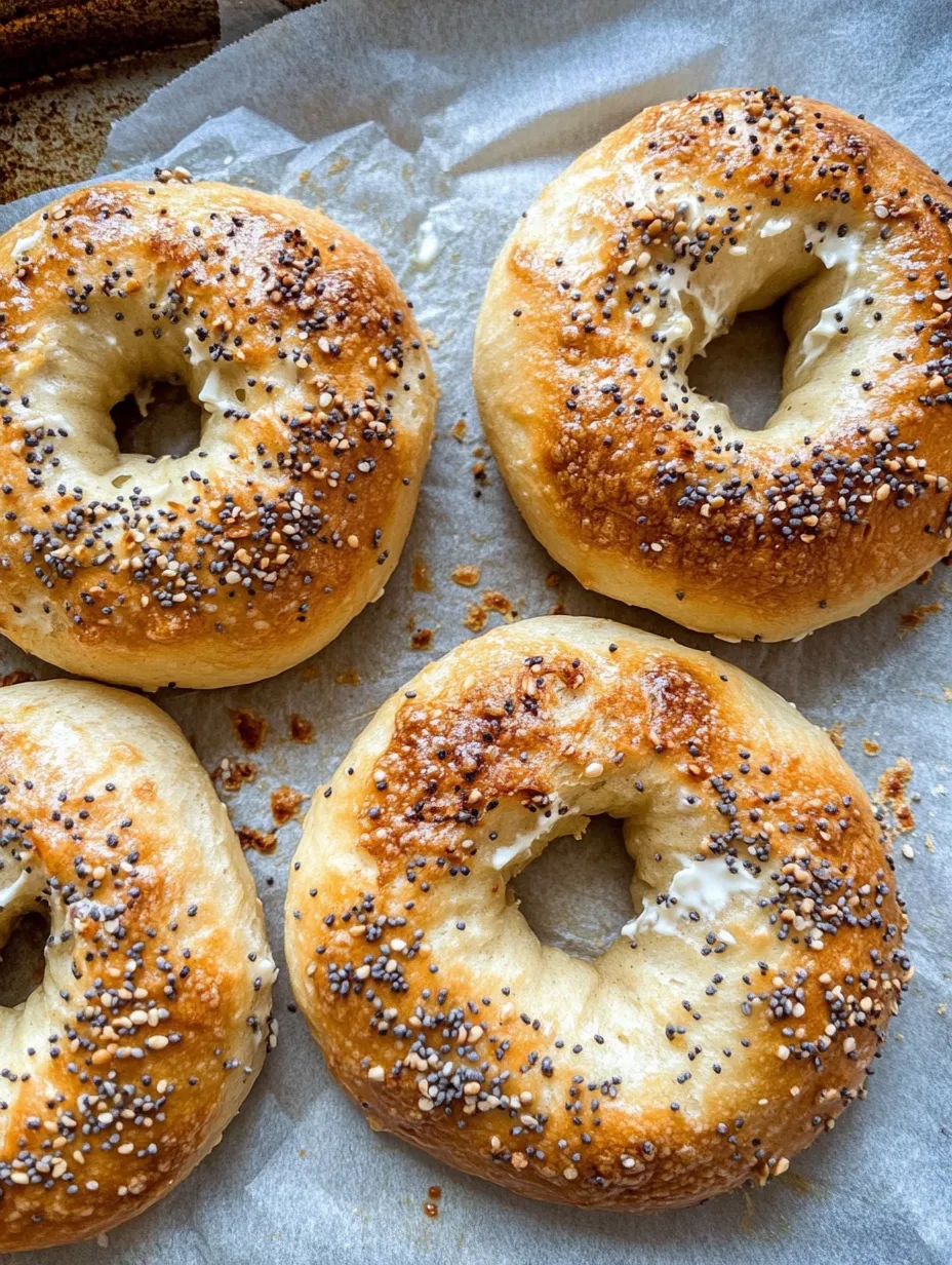 Easy Greek Yogurt Bagels