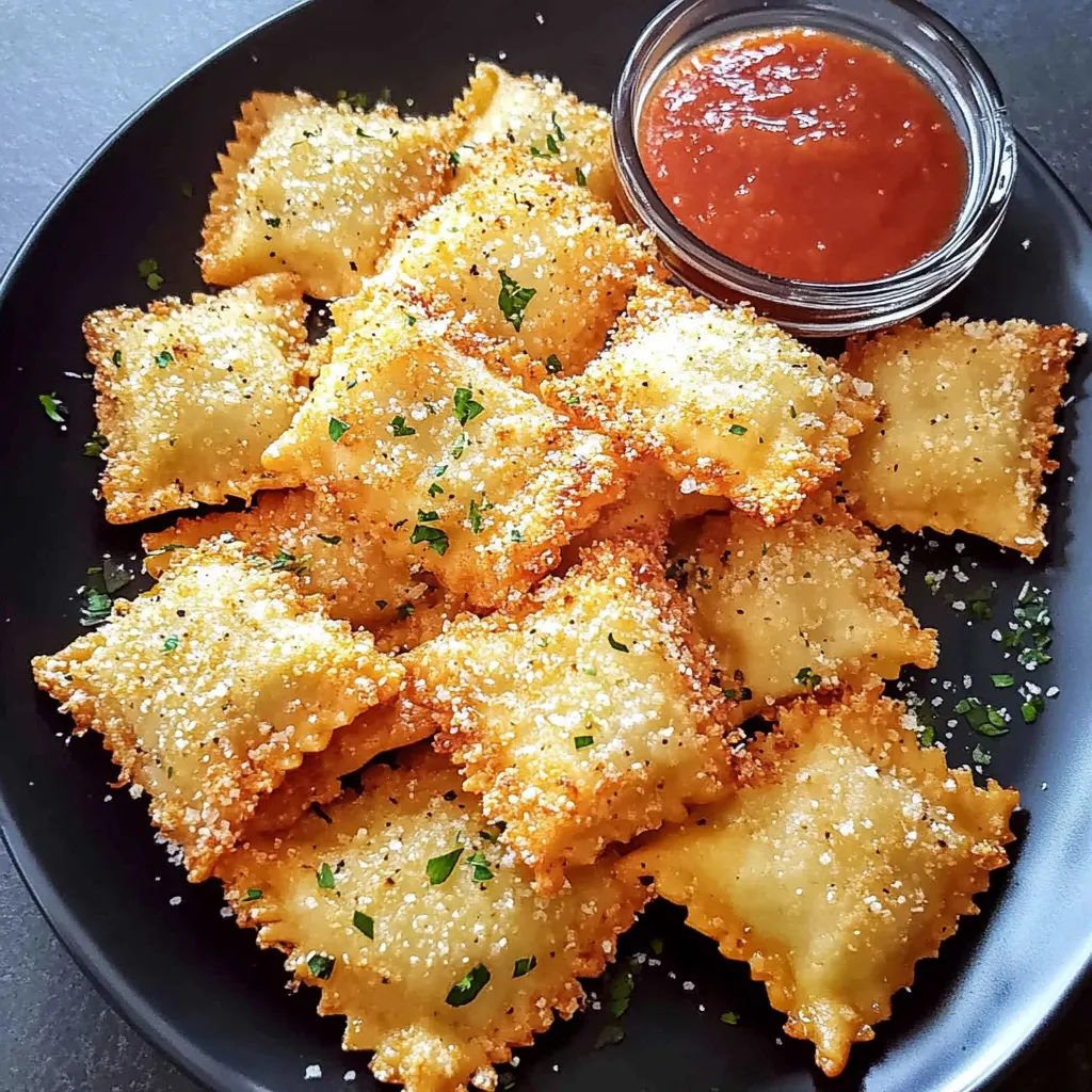 Toasted Ravioli in Air Fryer