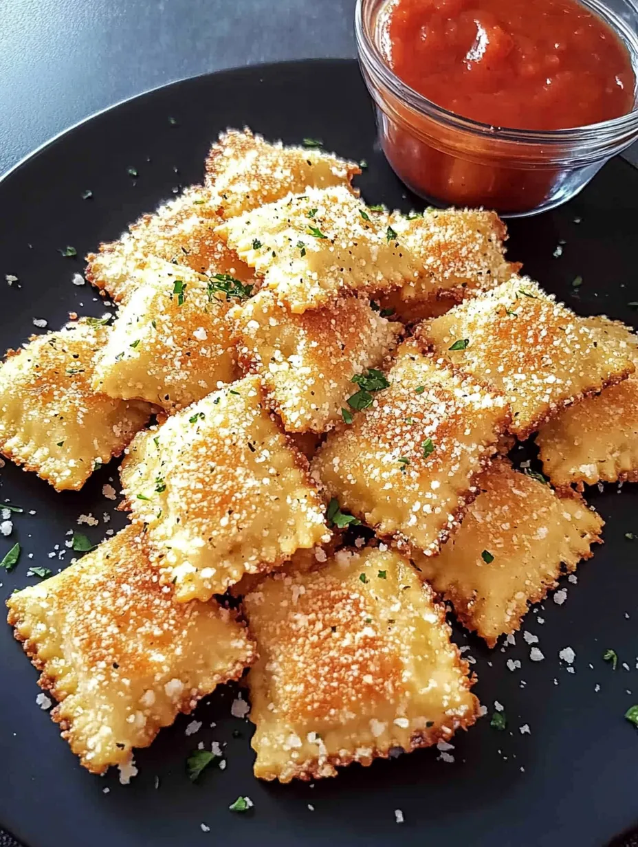 Toasted Ravioli in Air Fryer Recipe