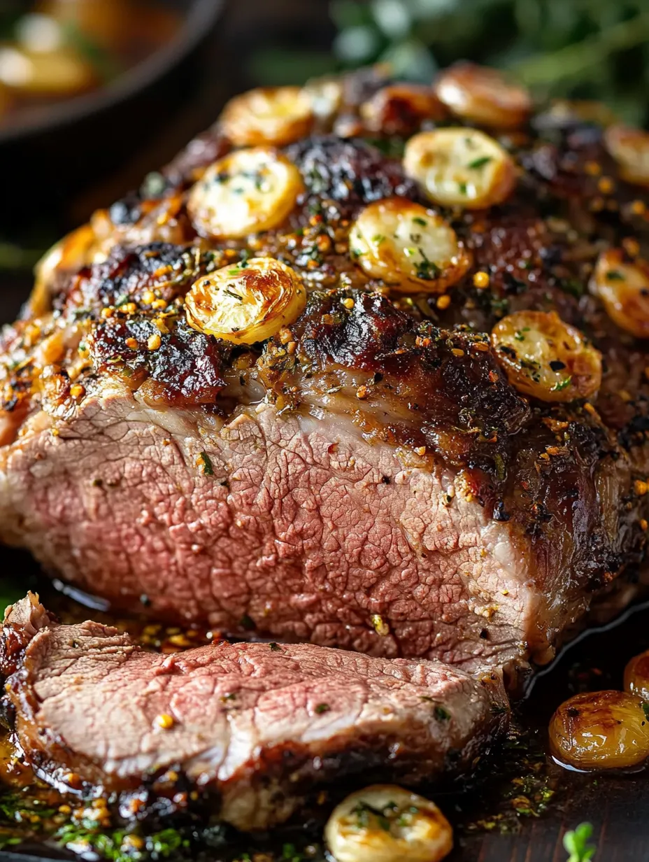 Easy Easter Garlic Butter Roasted Leg of Lamb Recipe