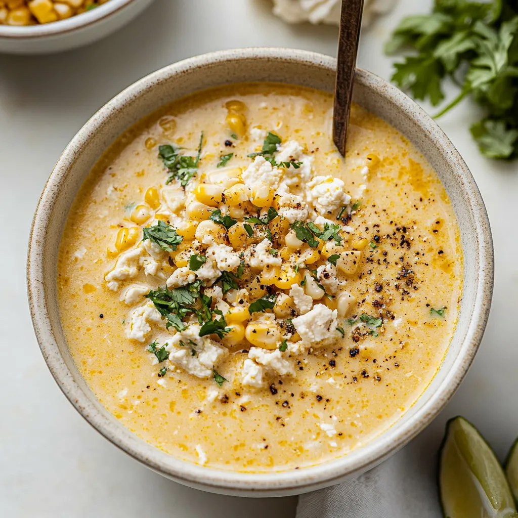 Mexican Street Corn Soup