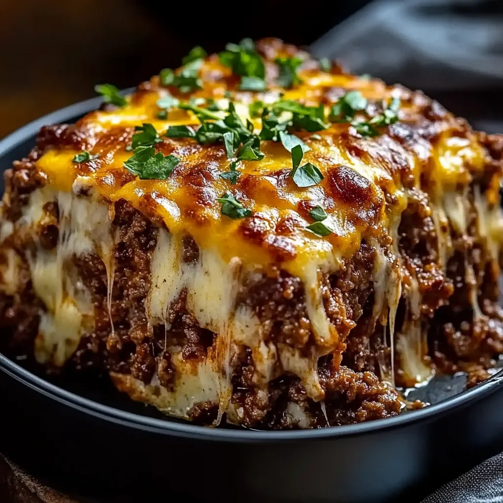 Cheesy Loaded Meatloaf Casserole