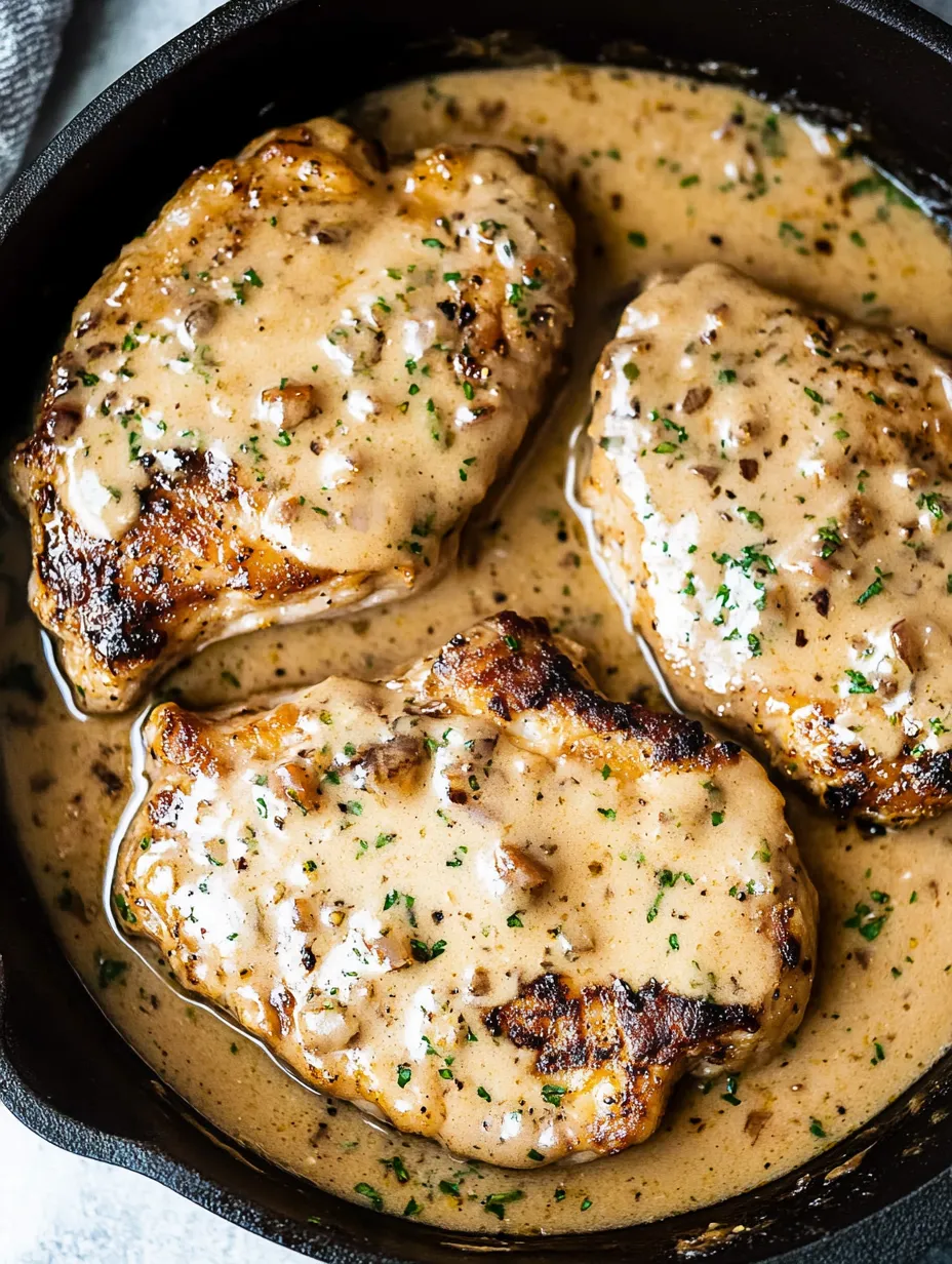 Smothered Pork Chops Recipe