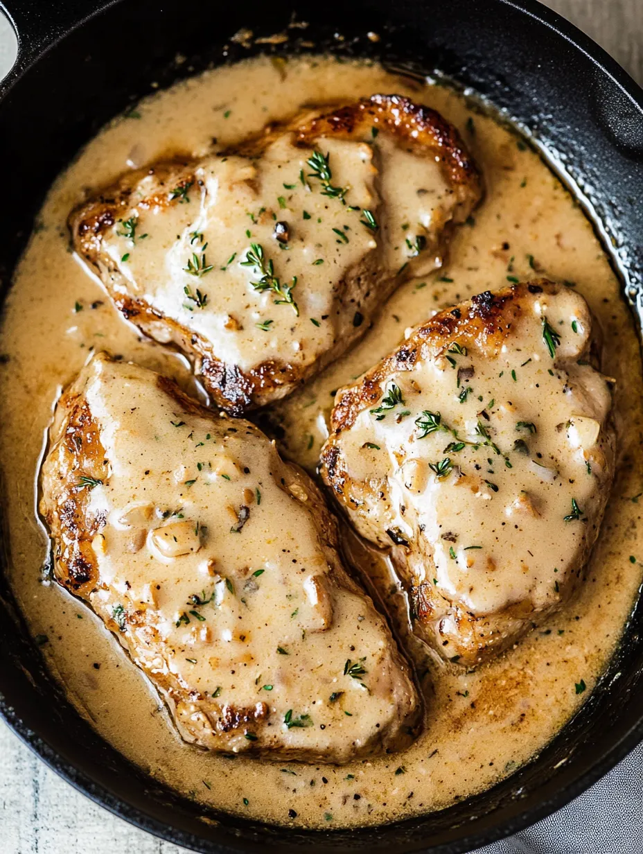 Easy Smothered Pork Chops