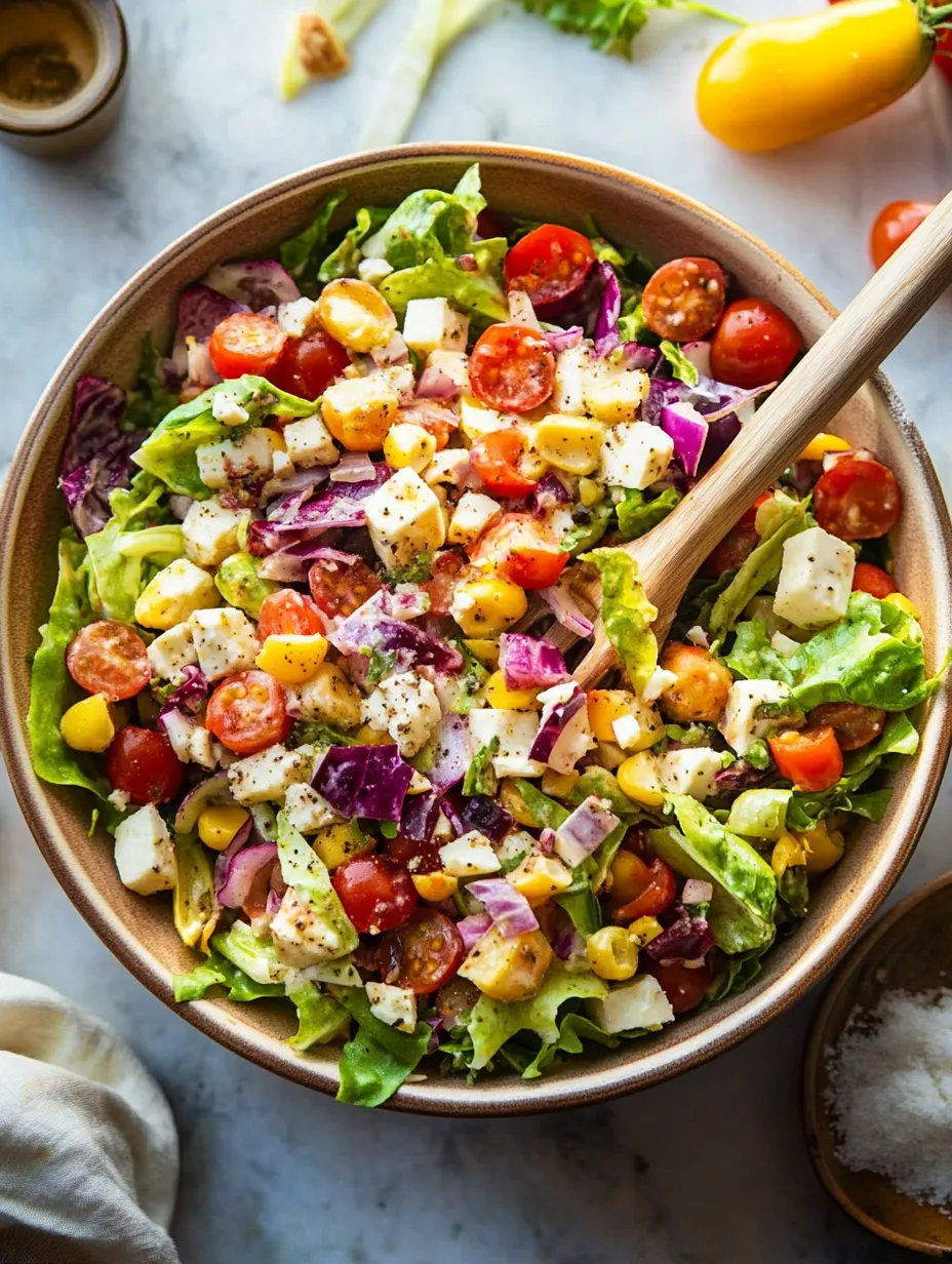 Easy Italian Chopped Salad Recipe