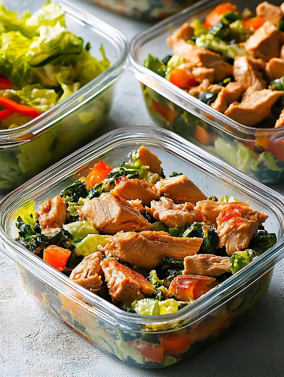 Easy Chicken Salad Meal Prep Recipe