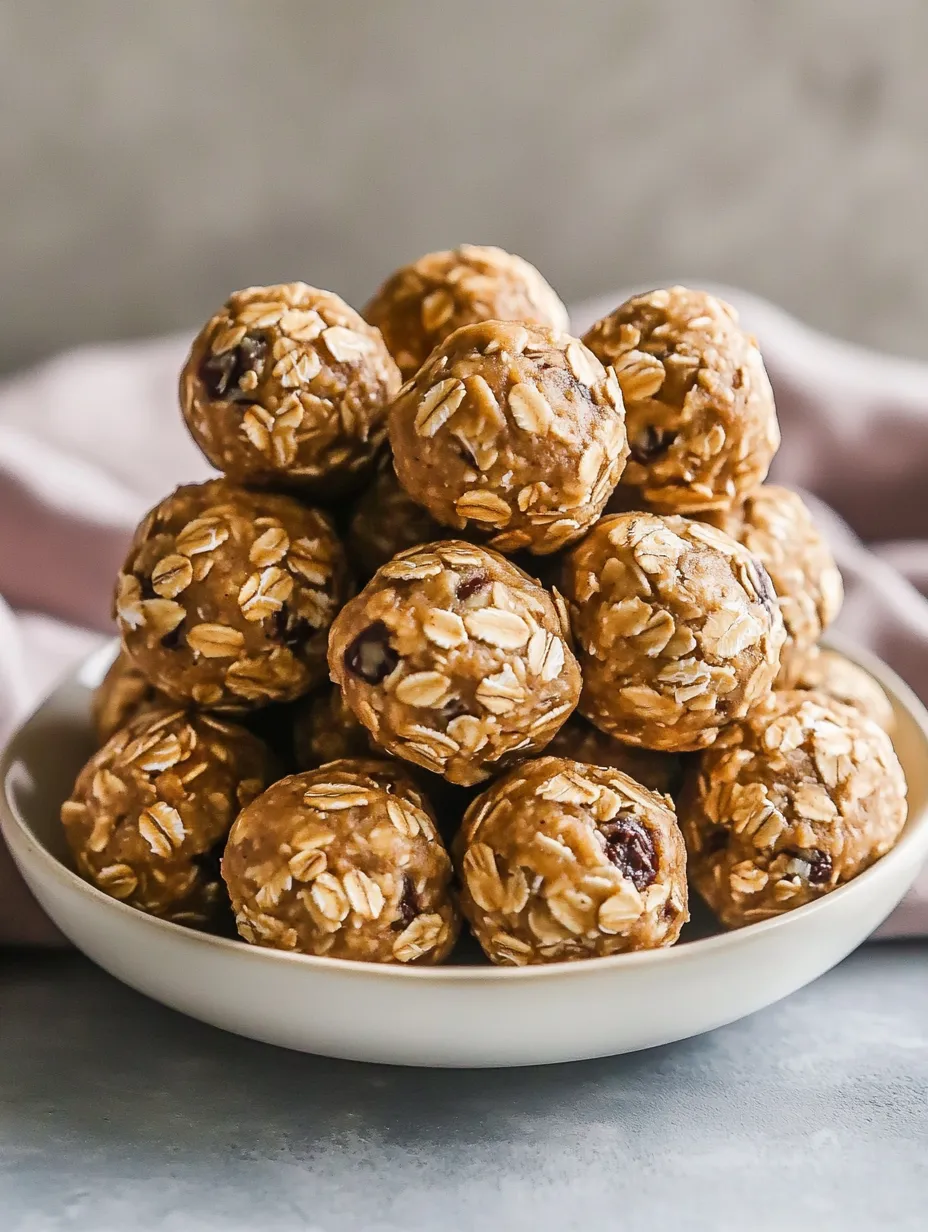 Peanut Butter Oat Balls RECIPE