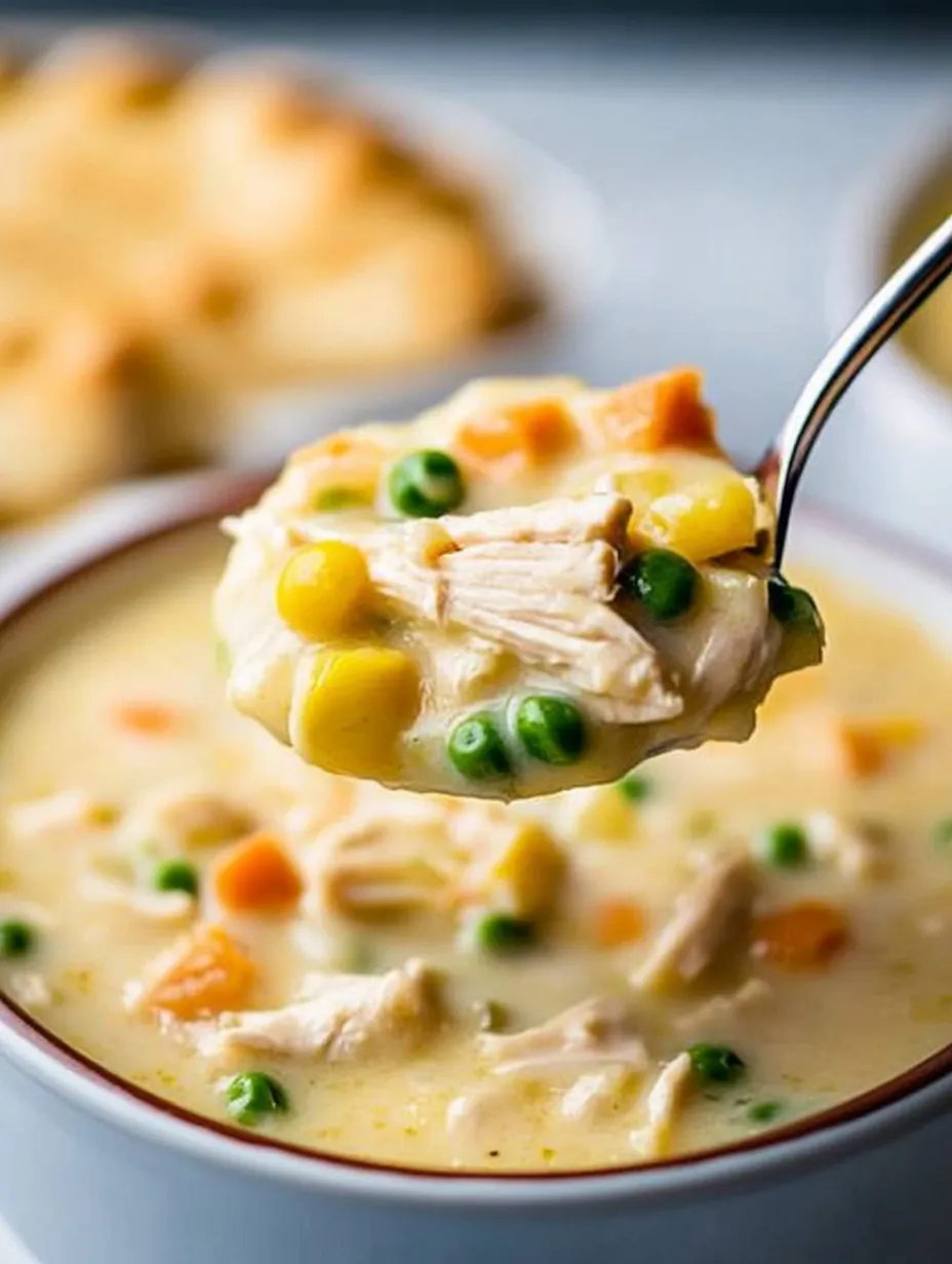 Chicken Pot Pie Soup Recipe