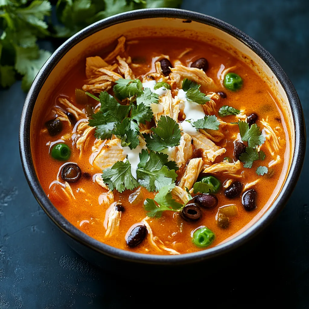 Chicken Enchilada Soup