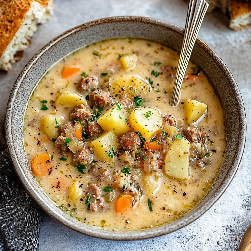 Potato and Sausage Chowder