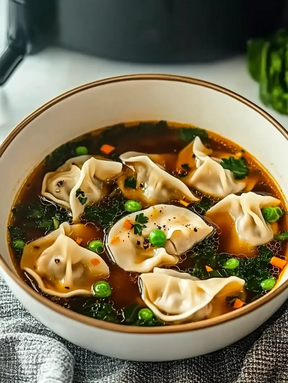 Easy Potsticker Soup