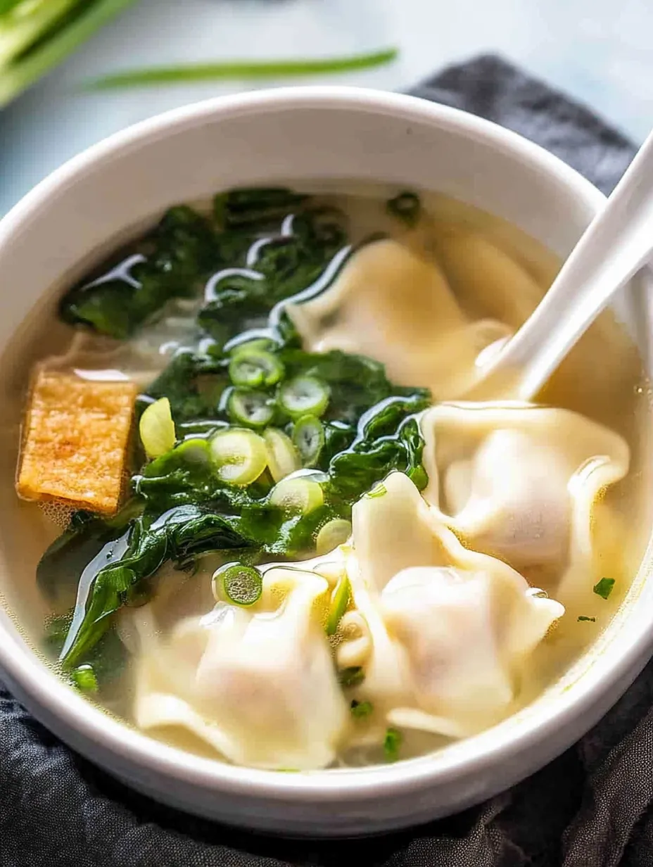 Wonton Soup Recipe