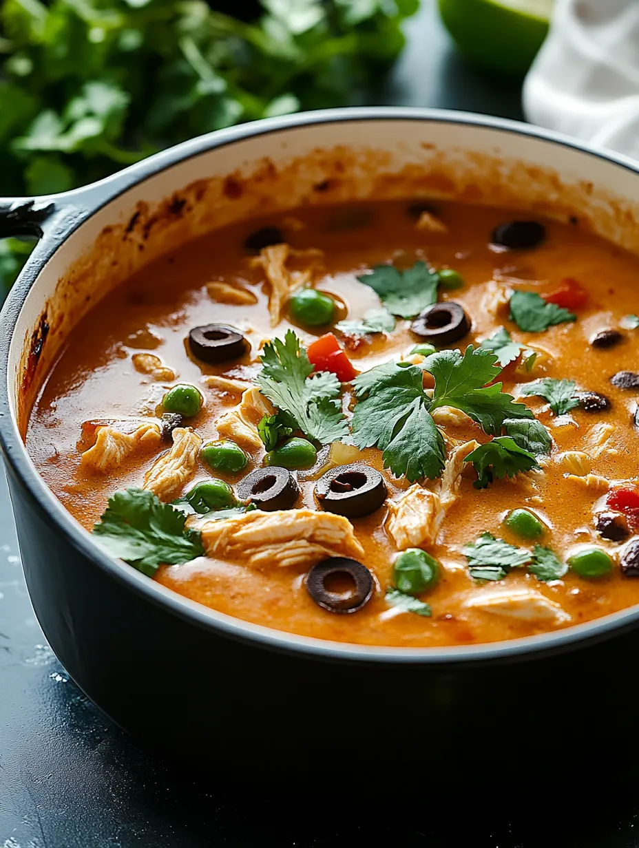 Easy Chicken Enchilada Soup