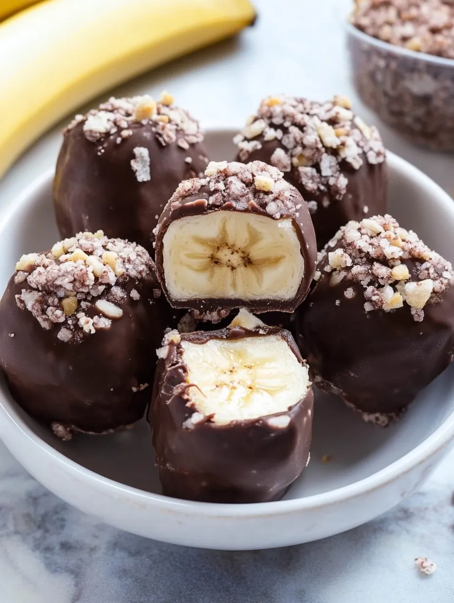 No-Bake Chunky Monkey Banana Bites Recipe