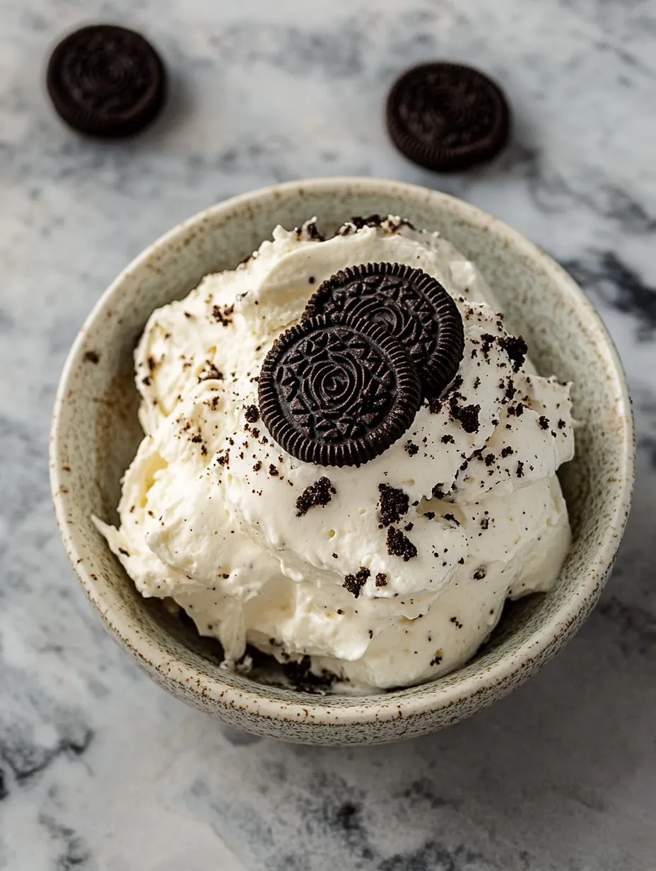 Protein Oreo Fluff Dessert Recipe