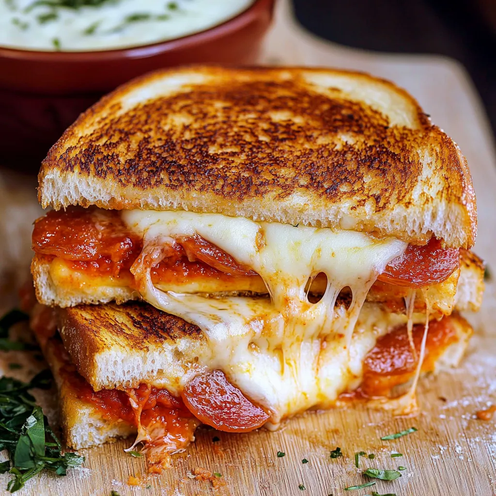 Pizza Grilled Cheese