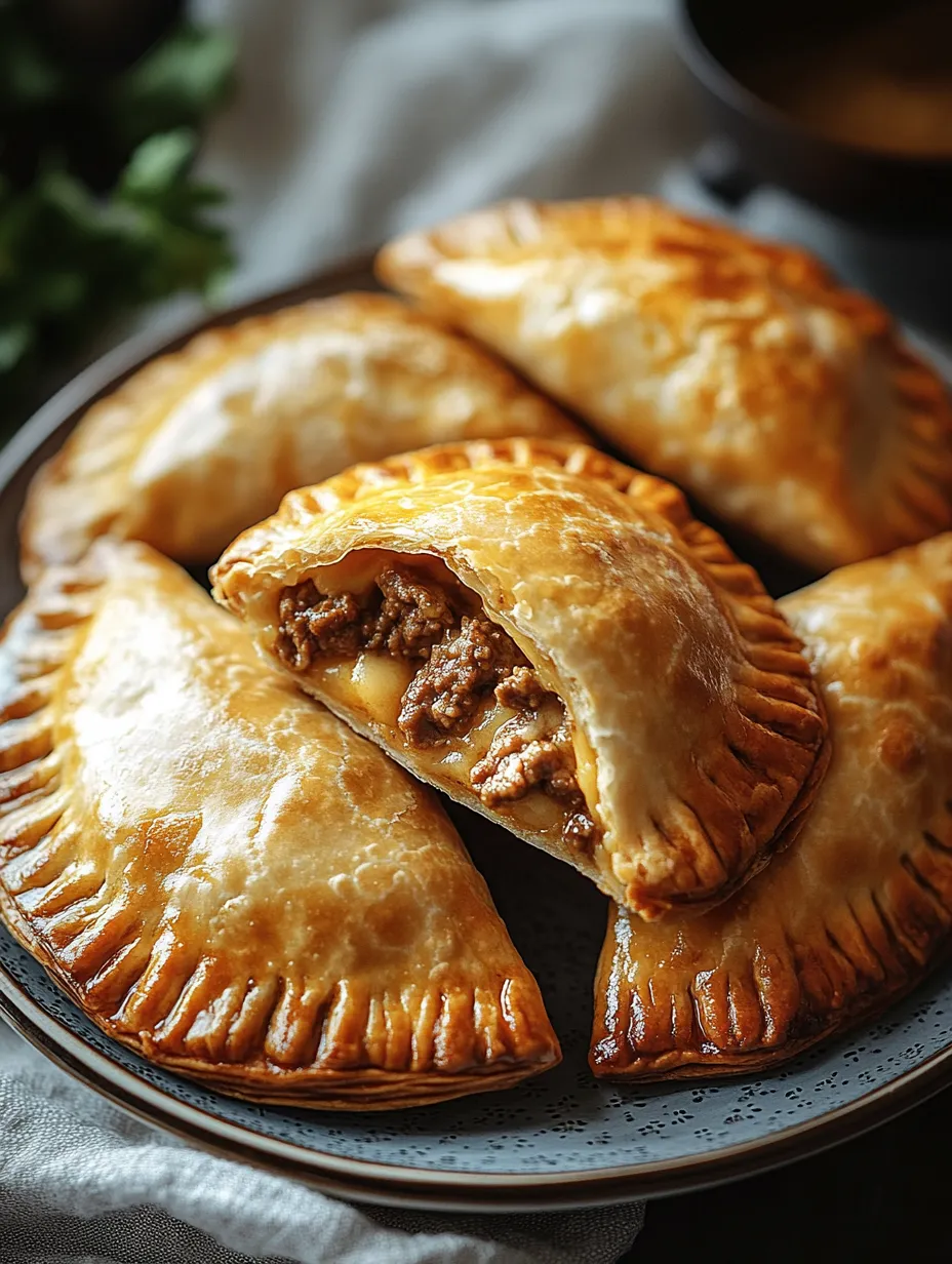 Easy Beef and Cheese Empanadas