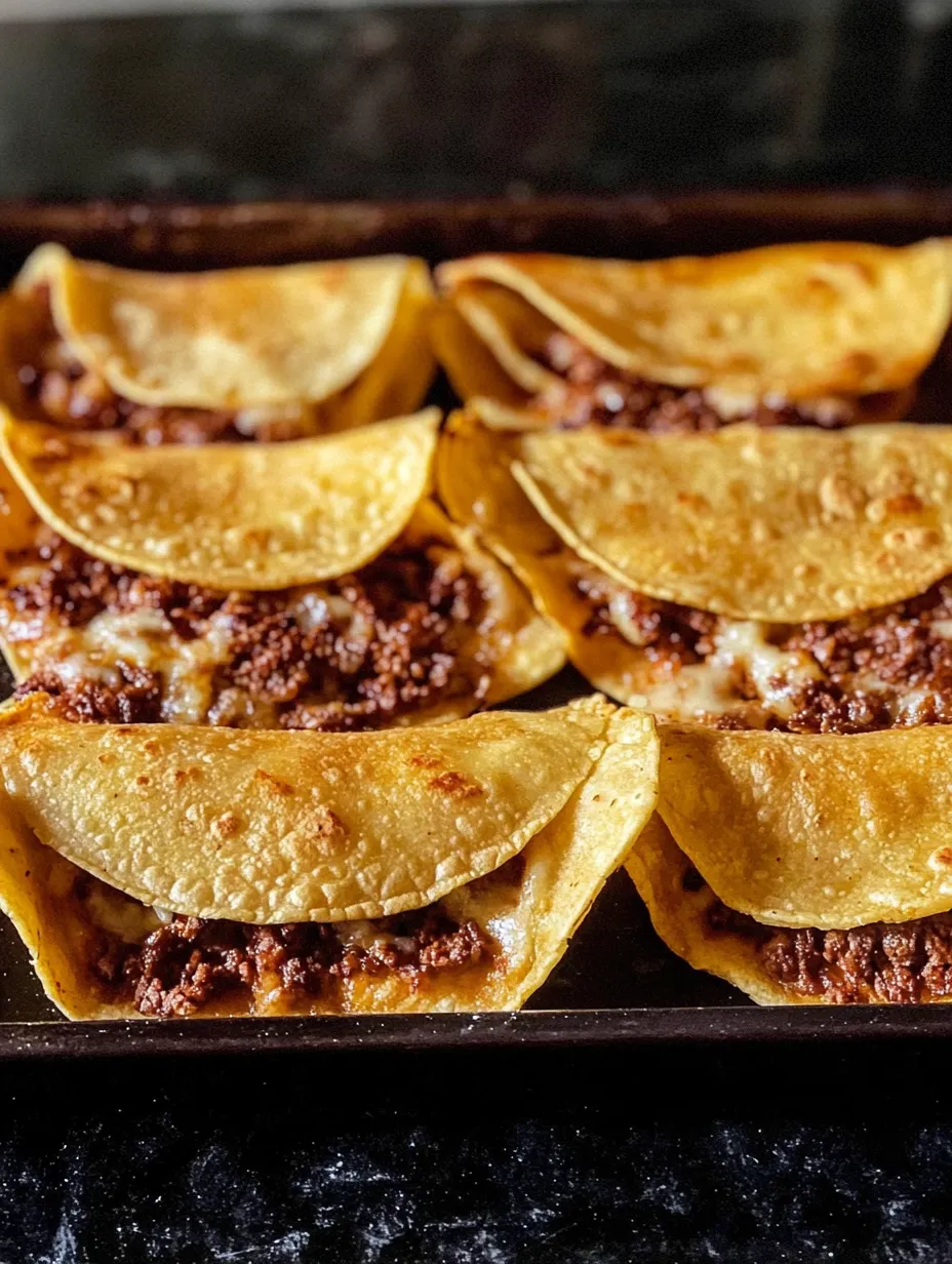 Easy Crispy Ground Beef Tacos