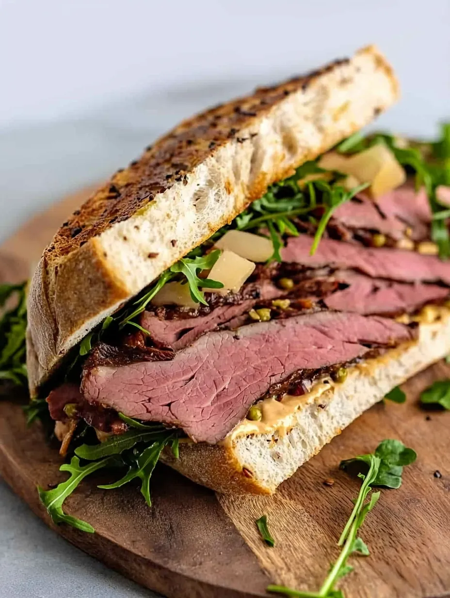 Cold Roast Beef Sandwich Recipe