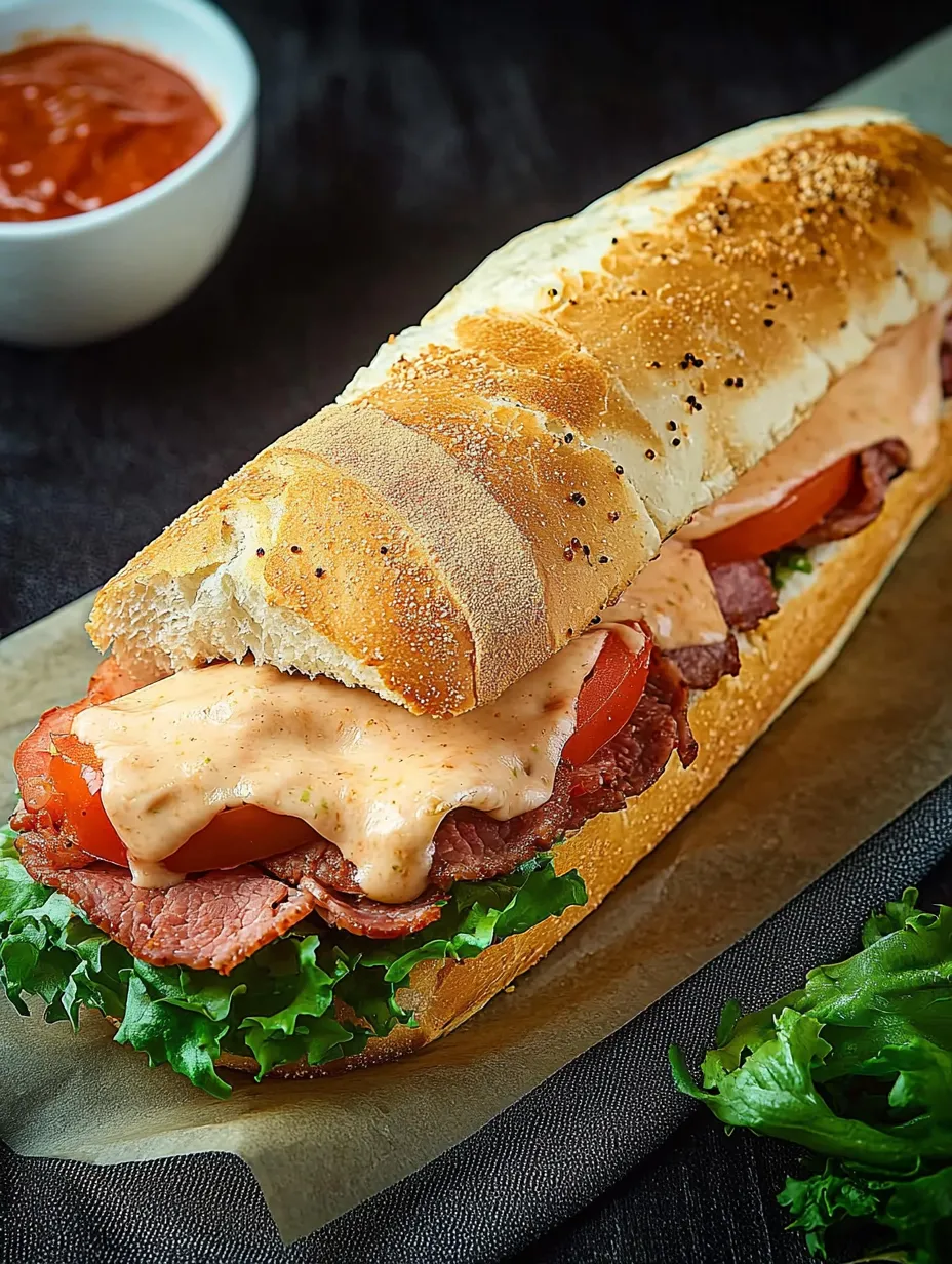 Triple Meat Sub Sandwich Recipe