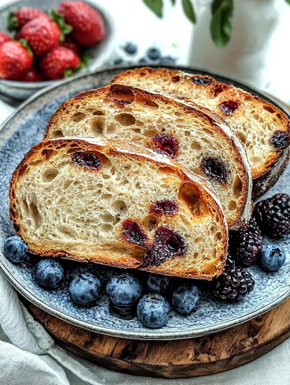 Fruit Cream Sourdough Recipe